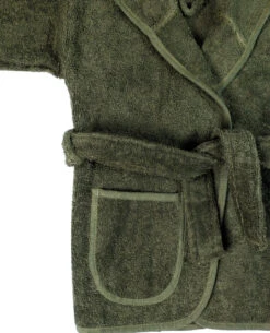 MamaLoes Badstof Groen 0-1jr Badjas ML010307 -Dirkje || Jollein || bébé-jou Verkoopwinkel mamaloes badstof groen 0 1jr badjas ml010307 06