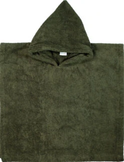 MamaLoes Badstof Groen Baby Poncho ML010508