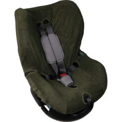 MamaLoes Badstof Groen Groep 1+ Autostoelhoes ML010702 -Dirkje || Jollein || bébé-jou Verkoopwinkel mamaloes badstof groen groep 1 autostoelhoes ml010702 03
