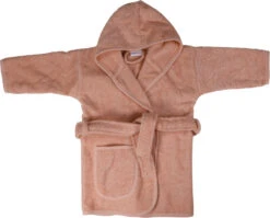 MamaLoes Badstof Light Pink 1-2jr Badjas ML5385 -Dirkje || Jollein || bébé-jou Verkoopwinkel mamaloes badstof light pink 1 2jr badjas ml5385 02