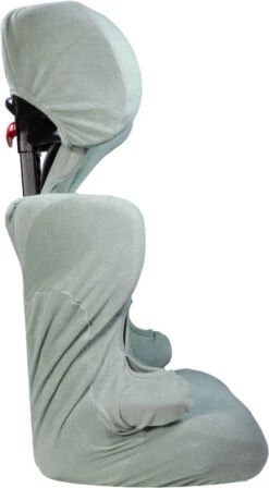 MamaLoes Badstof Stone Green Groep 2/3 Autostoelhoes ML6487 -Dirkje || Jollein || bébé-jou Verkoopwinkel mamaloes badstof stone green groep 2 3 autostoelhoes ml6487 02