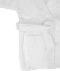 MamaLoes Badstof White 0-1jr Badjas ML5088 -Dirkje || Jollein || bébé-jou Verkoopwinkel mamaloes badstof white 0 1jr badjas ml5088 04 1