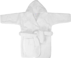 MamaLoes Badstof White 1-2jr Badjas ML5388 -Dirkje || Jollein || bébé-jou Verkoopwinkel mamaloes badstof white 1 2jr badjas ml5388 01 1