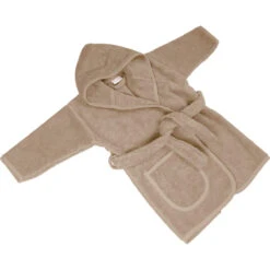 MamaLoes Badstof Zand 1-2jr Badjas ML010306 -Dirkje || Jollein || bébé-jou Verkoopwinkel mamaloes badstof zand badjas 4 1