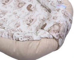 MamaLoes Bos Dieren Omkeerbaar Babynest ML020117 -Dirkje || Jollein || bébé-jou Verkoopwinkel mamaloes bos dieren omkeerbaar babynest ml020117