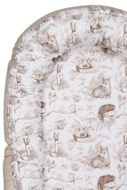 MamaLoes Bos Dieren Omkeerbaar Babynest ML020117 -Dirkje || Jollein || bébé-jou Verkoopwinkel mamaloes bos dieren omkeerbaar babynest ml020117 3