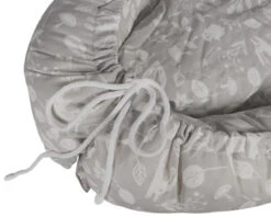 MamaLoes Botanical Animals Grijs Babynest -Dirkje || Jollein || bébé-jou Verkoopwinkel mamaloes botanical animals grijs babynest 3