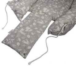 MamaLoes Botanical Animals Grijs Babynest -Dirkje || Jollein || bébé-jou Verkoopwinkel mamaloes botanical animals grijs babynest 4