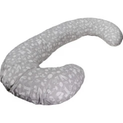 MamaLoes Botanical Animals Grijs C-vorm Voedingskussen ML020410