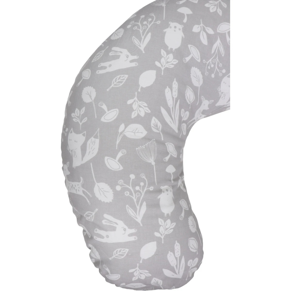 MamaLoes Botanical Animals Grijs Medium Voedingskussen ML020302 5 MamaLoes Botanical Animals Grijs Medium Voedingskussen ML020302 - Afbeelding 3