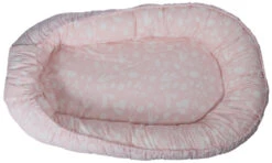 MamaLoes Botanical Animals Roze Babynest -Dirkje || Jollein || bébé-jou Verkoopwinkel mamaloes botanical animals roze babynest 2