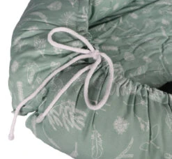 MamaLoes Botanical Stone Green Babynest -Dirkje || Jollein || bébé-jou Verkoopwinkel mamaloes botanical stone green babynest 3