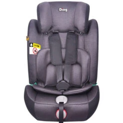 Ding York Red Leather I-Size Autostoel 9-36 Kg K63 -Dirkje || Jollein || bébé-jou Verkoopwinkel mamaloes ding york black i size autostoel 9 36 kg k63 2 3