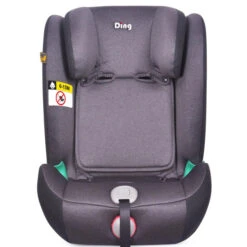 Ding York Red Leather I-Size Autostoel 9-36 Kg K63 -Dirkje || Jollein || bébé-jou Verkoopwinkel mamaloes ding york black i size autostoel 9 36 kg k63 3 3