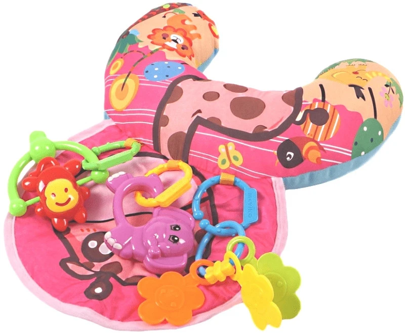 Eco Toys Jungle Roze Giraffe Buiktrainer HC355413 3 Eco Toys Jungle Roze Giraffe Buiktrainer HC355413