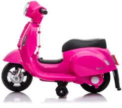 Eco Toys Pink Elektrische Vespa Scooter H1 -Dirkje || Jollein || bébé-jou Verkoopwinkel mamaloes eco toys pink elektrische vespa scooter h1 2