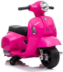Eco Toys Pink Elektrische Vespa Scooter H1 -Dirkje || Jollein || bébé-jou Verkoopwinkel mamaloes eco toys pink elektrische vespa scooter h1 6
