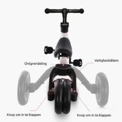 Eco Toys Wit 4-in-1 Loopfiets HC492494 -Dirkje || Jollein || bébé-jou Verkoopwinkel mamaloes eco toys rood 2 in 1 loopfiets hc492494 2