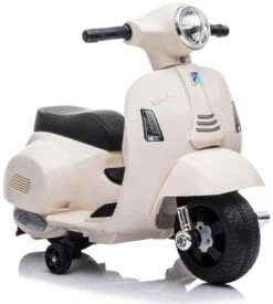 Eco Toys White Elektrische Vespa Scooter H1 -Dirkje || Jollein || bébé-jou Verkoopwinkel mamaloes eco toys white elektrische vespa scooter h1 7