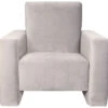 Ding Jamie Velvet Grijs Kinderfauteuil DI-34204
