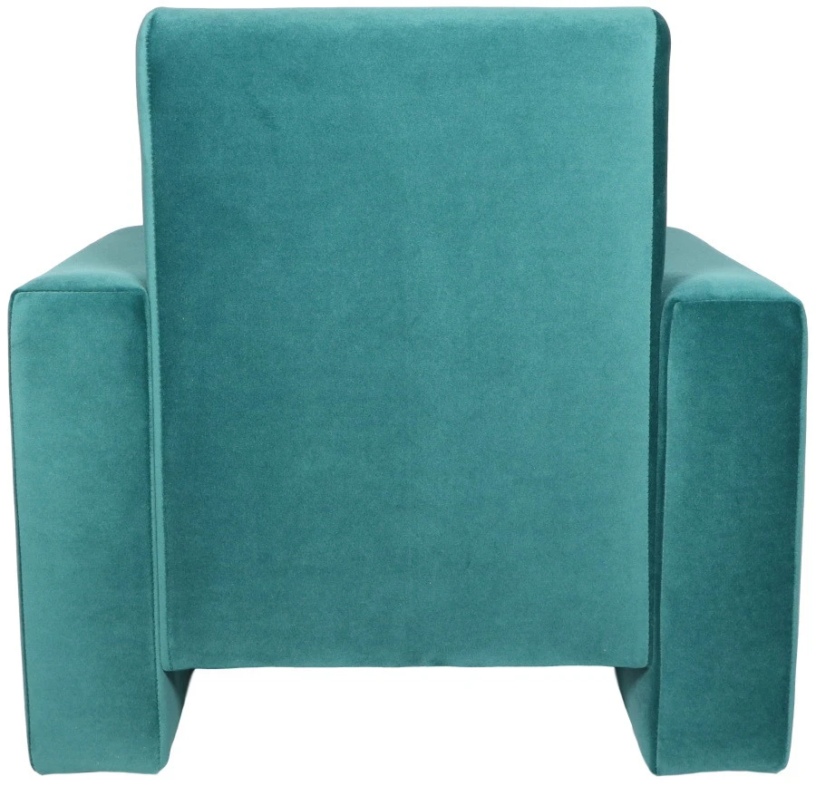 Ding Jamie Velvet Petrol Kinderfauteuil DI-34205 6 Ding Jamie Velvet Petrol Kinderfauteuil DI-34205 - Afbeelding 4