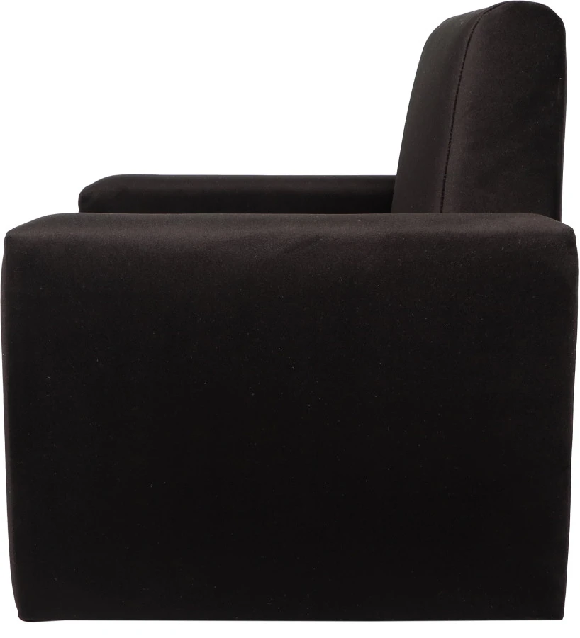 Ding Jamie Velvet Zwart Kinderfauteuil DI-34203 5 Ding Jamie Velvet Zwart Kinderfauteuil DI-34203 - Afbeelding 3