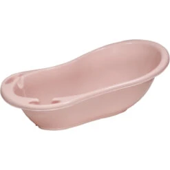 MamaLoes Licht Roze Badset Incl. Zwarte Badstandaard -Dirkje || Jollein || bébé-jou Verkoopwinkel mamaloes licht roze badje ml050302 1