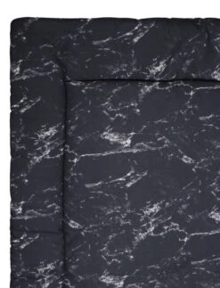 MamaLoes Marmer Zwart 100 X 100 Cm Boxkleed ML020215 -Dirkje || Jollein || bébé-jou Verkoopwinkel mamaloes marmer zwart 100 x 100 cm boxkleed ml020215 2