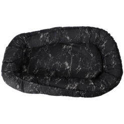 MamaLoes Marmer Zwart Babynest -Dirkje || Jollein || bébé-jou Verkoopwinkel mamaloes marmer zwart babynest 2 1