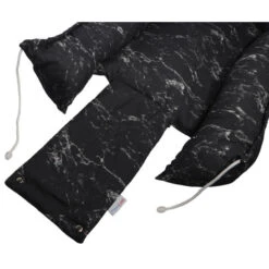 MamaLoes Marmer Zwart Babynest -Dirkje || Jollein || bébé-jou Verkoopwinkel mamaloes marmer zwart babynest 4 1