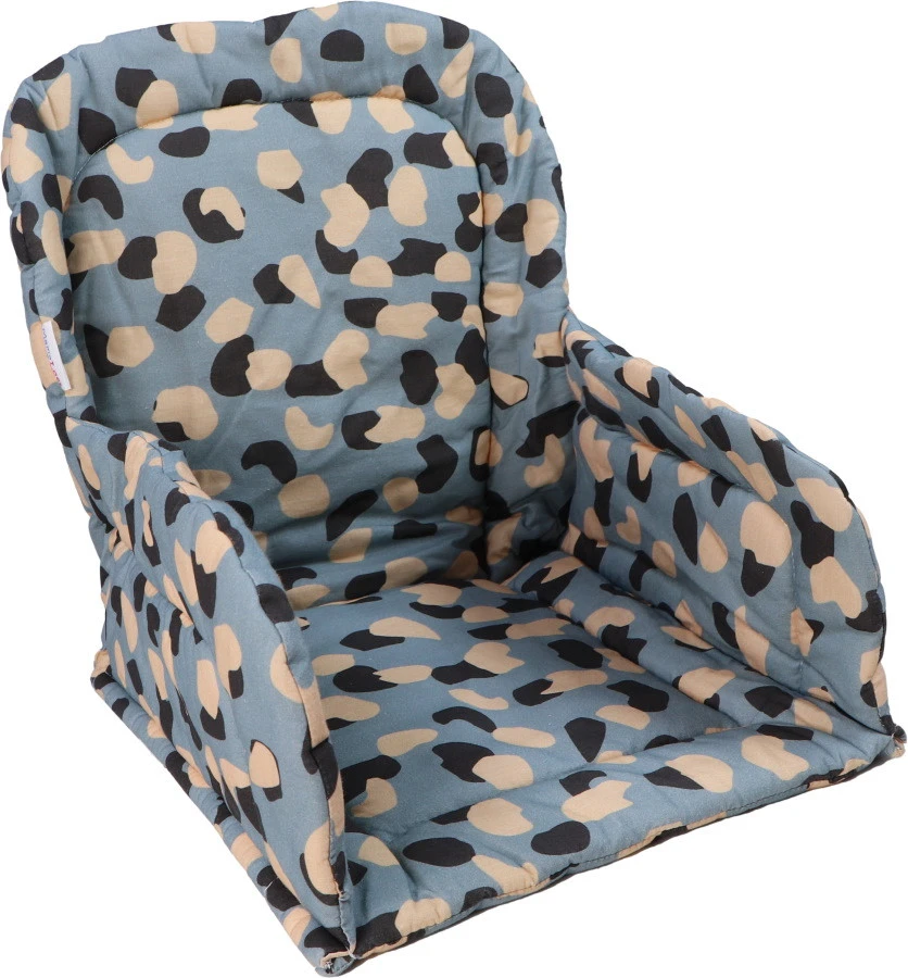 MamaLoes Panter Blauw Stoelverkleiner ML7244 3 MamaLoes Panter Blauw Stoelverkleiner ML7244