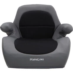 MamaLoes Sem Grijs/Zwart Isofix Booster Stoelverhoger 15-36kg ML050202 -Dirkje || Jollein || bébé-jou Verkoopwinkel mamaloes sem grijs zwart isofix booster stoelverhoger 15 36kg ml050202 04