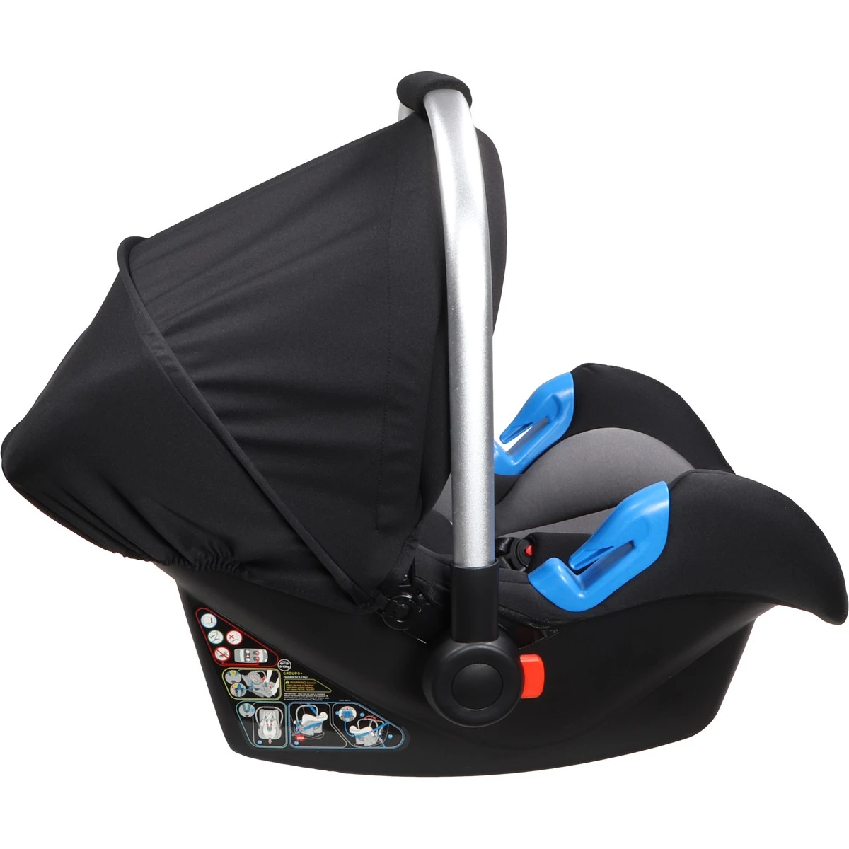 MamaLoes Sena Grijs/Zwart Autostoel 0-13kg ML050208 5 MamaLoes Sena Grijs/Zwart Autostoel 0-13kg ML050208 - Afbeelding 3