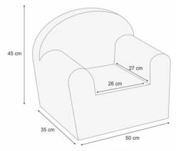 Albero Mio Velvet Grijs Kinderfauteuil -Dirkje || Jollein || bébé-jou Verkoopwinkel mamaloes velvet grijs kinderfauteuil 5