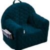 Albero Mio Velvet Navy Kinderfauteuil -Dirkje || Jollein || bébé-jou Verkoopwinkel mamaloes velvet navy kinderfauteuil 1