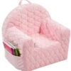 Albero Mio Velvet Roze Kinderfauteuil