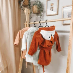 MamaLoes Vos 1-2 Jaar Badjas ML 5332 -Dirkje || Jollein || bébé-jou Verkoopwinkel mamaloes vos 0 1 jaar badjas ml 5032 sfeer 01 1