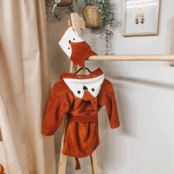 MamaLoes Vos 1-2 Jaar Badjas ML 5332 -Dirkje || Jollein || bébé-jou Verkoopwinkel mamaloes vos 0 1 jaar badjas ml 5032 sfeer 02 1