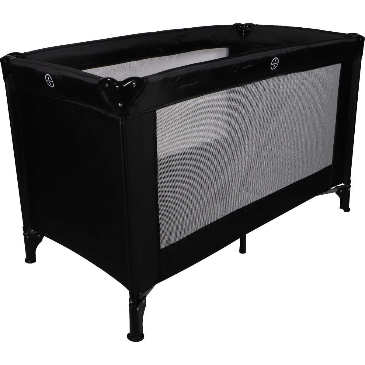 MamaLoes Zwart Campingbed ML030101 4 MamaLoes Zwart Campingbed ML030101 - Afbeelding 2