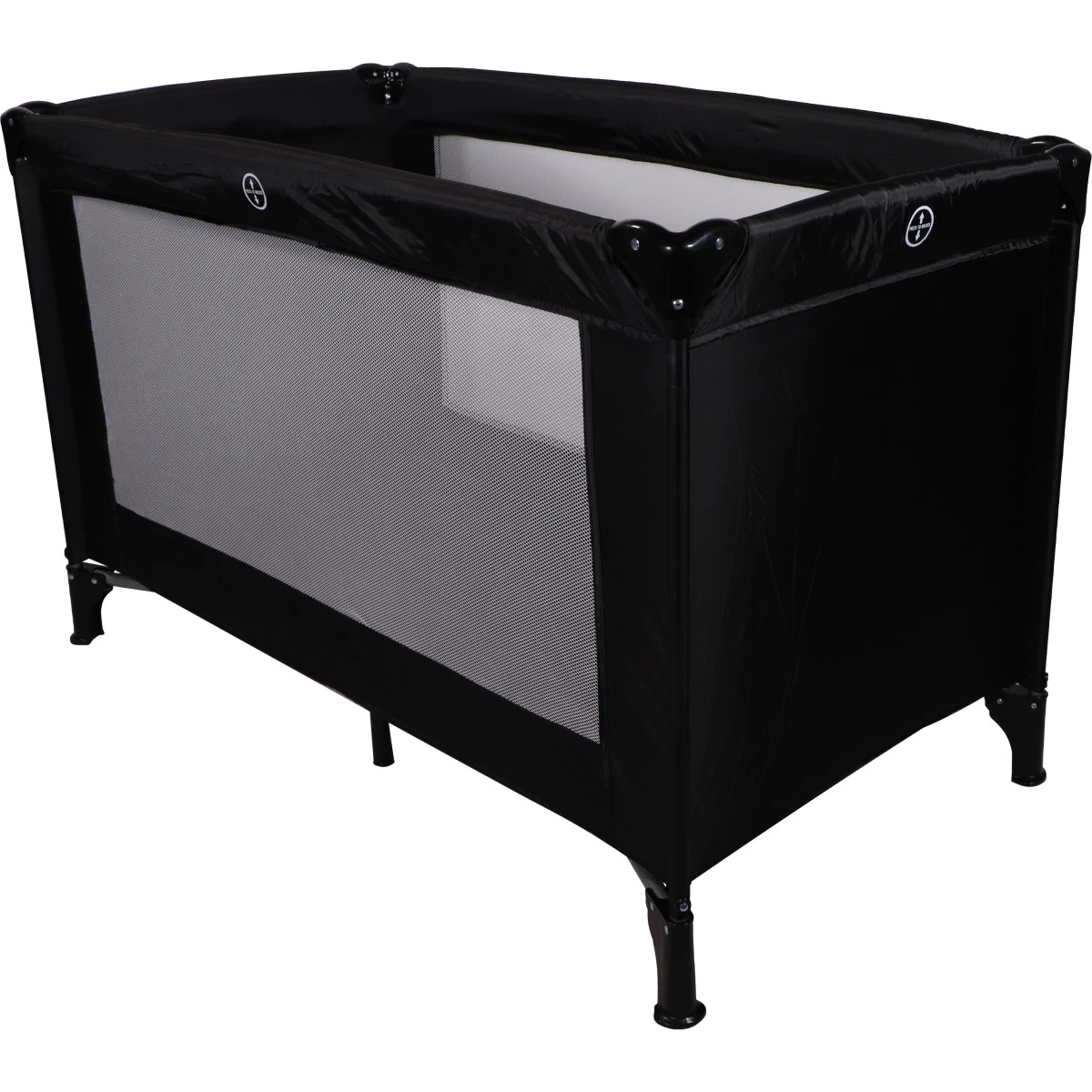 MamaLoes Zwart Campingbed ML030101 3 MamaLoes Zwart Campingbed ML030101