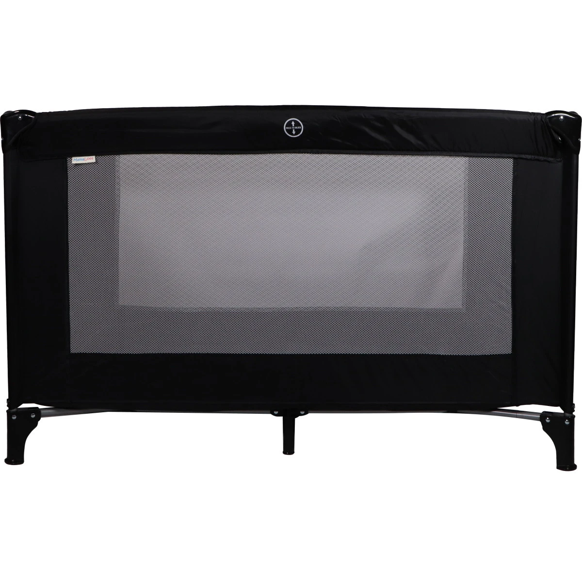 MamaLoes Zwart Campingbed ML030101 5 MamaLoes Zwart Campingbed ML030101 - Afbeelding 3