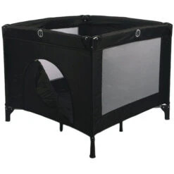 Ding Deluxe Black Inklapbare Box Incl. Bodemverhoger -Dirkje || Jollein || bébé-jou Verkoopwinkel mamaloesdeluxeboxzwart 4 1