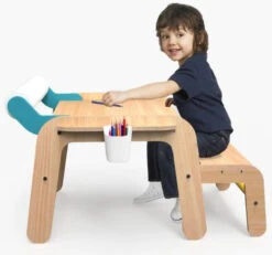 Mamatoyz Tekentafel Met Bankje MT14 -Dirkje || Jollein || bébé-jou Verkoopwinkel mamatoyz tekentafel met bankje mt14 lifestyle 1 1