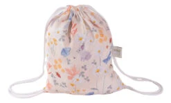 MamaLoes Amy Bamboo Nature Meadow Beige 70 X 70 Cm Wikkeldeken 82425 -Dirkje || Jollein || bébé-jou Verkoopwinkel meadow beige rugzakje 1 1