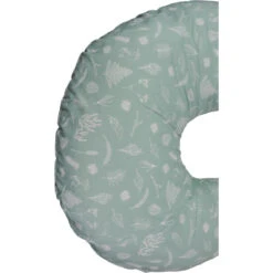 MamaLoes Botanical Animals Stone Green C-vorm Voedingskussen ML020411 10 MamaLoes Botanical Animals Stone Green C-vorm Voedingskussen ML020411 -Dirkje || Jollein || bébé-jou Verkoopwinkel ml020411 02