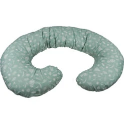 MamaLoes Botanical Animals Stone Green C-vorm Voedingskussen ML020411 9 MamaLoes Botanical Animals Stone Green C-vorm Voedingskussen ML020411 -Dirkje || Jollein || bébé-jou Verkoopwinkel ml020411 03