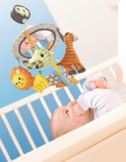 Infantino Go GaGa Carousel Muziekmobiel BK-216369 -Dirkje || Jollein || bébé-jou Verkoopwinkel mobile infantino