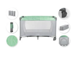 Momi Belove Jade Campingbed LOZE00017 -Dirkje || Jollein || bébé-jou Verkoopwinkel momi belove jade campingbed loze00017 8