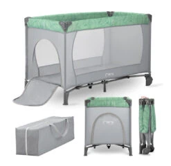 Momi Belove Jade Campingbed LOZE00017 -Dirkje || Jollein || bébé-jou Verkoopwinkel momi belove jade campingbed loze00017 9