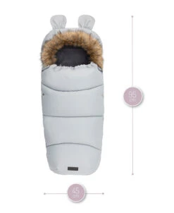 Momi Grey Universele Voetenzak AKCE00034 -Dirkje || Jollein || bébé-jou Verkoopwinkel momi grey universele voetenzak akce00034 8